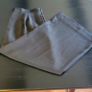 Banana Republic Black super wide leg dress pants